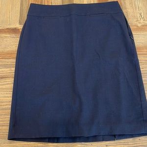Banana Republic navy blue pencil skirt size 10